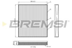 Bremsi FC0872C - BRAKE PADS