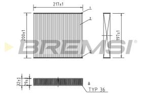 Bremsi FC0874 - BRAKE PADS