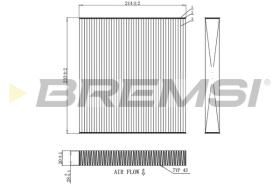 Bremsi FC0881 - BRAKE PADS