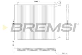 Bremsi FC0883 - BRAKE PADS