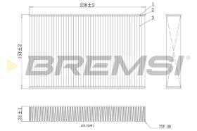 Bremsi FC0885A - BRAKE PADS