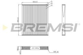 Bremsi FC0887 - BRAKE PADS