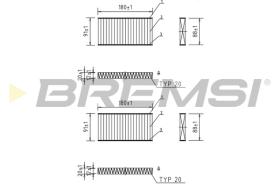 Bremsi FC0888C - BRAKE PADS