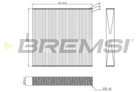 Bremsi FC0899 - BRAKE PADS