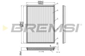 Bremsi FC0901 - BRAKE PADS