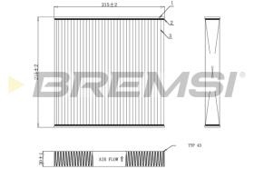 Bremsi FC0909 - BRAKE PADS