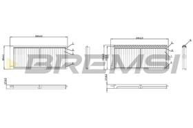 Bremsi FC0913 - BRAKE PADS