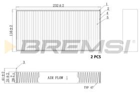 Bremsi FC0914 - BRAKE PADS