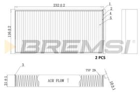 Bremsi FC0914A - BRAKE PADS