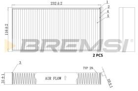 Bremsi FC0914C - BRAKE PADS