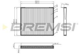 Bremsi FC0917 - BRAKE PADS