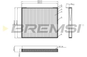 Bremsi FC0917C - BRAKE PADS