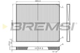 Bremsi FC0921 - BRAKE PADS