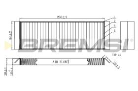 Bremsi FC0925C - BRAKE PADS