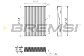 Bremsi FC0927 - BRAKE PADS