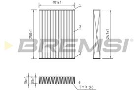 Bremsi FC0927C - BRAKE PADS