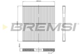 Bremsi FC0934 - BRAKE PADS