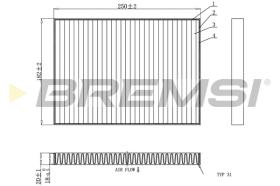 Bremsi FC0936C - BRAKE PADS