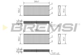 Bremsi FC0938 - BRAKE PADS