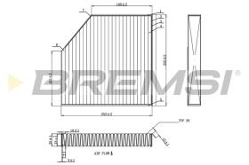 Bremsi FC0939A - BRAKE PADS