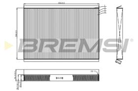 Bremsi FC0962 - BRAKE PADS