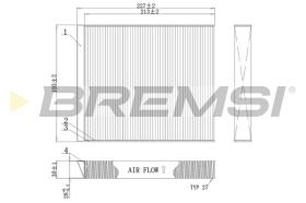 Bremsi FC0971C - BRAKE PADS