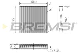 Bremsi FC0973C - BRAKE PADS