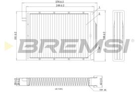 Bremsi FC0980 - BRAKE PADS