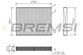 Bremsi FC0993 - BRAKE PADS