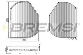 Bremsi FC1331 - BRAKE PADS