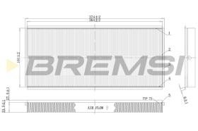 Bremsi FC1335 - BRAKE PADS