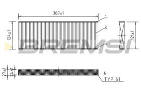 Bremsi FC1339 - BRAKE PADS