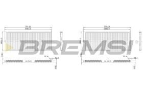 Bremsi FC1529 - BRAKE PADS