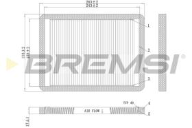 Bremsi FC1547 - BRAKE PADS