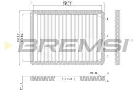 Bremsi FC1547C - BRAKE PADS