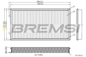 Bremsi FC1913 - BRAKE PADS