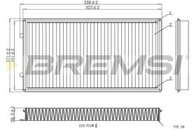 Bremsi FC1913C - BRAKE PADS