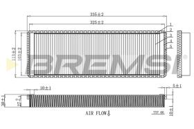 Bremsi FC1915 - BRAKE PADS