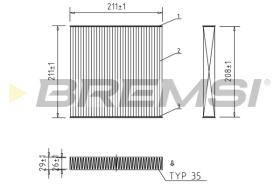 Bremsi FC1928 - BRAKE PADS