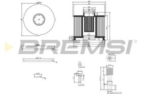 Bremsi FE0040 - BRAKE PADS