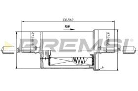 Bremsi FE0061 - BRAKE PADS