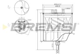 Bremsi FE0156 - BRAKE PADS