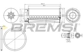 Bremsi FE0334 - BRAKE PADS