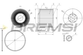 Bremsi FE0343 - BRAKE PADS