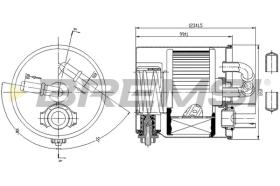 Bremsi FE0349 - BRAKE PADS