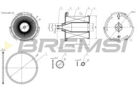 Bremsi FE0358 - BRAKE PADS