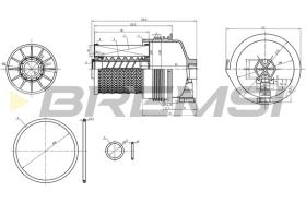 Bremsi FE0361 - BRAKE PADS