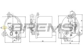 Bremsi FE0781 - BRAKE PADS