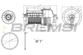 Bremsi FE0804 - BRAKE PADS