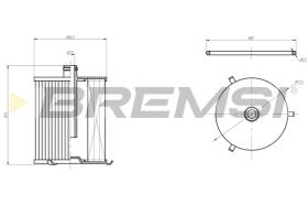 Bremsi FE0805 - BRAKE PADS